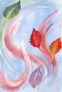 Tuition Adjustment - Leaves Watercolor
